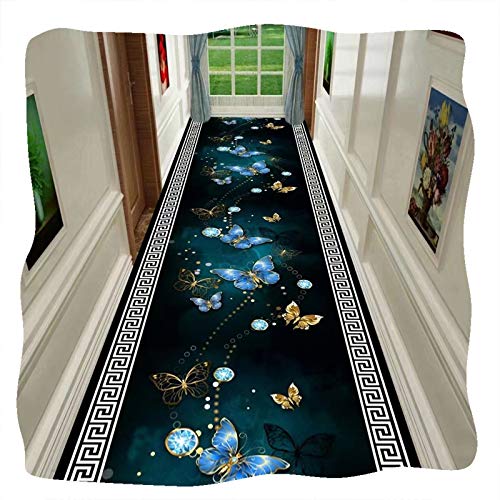 Alfombras de pasillo largo corredor antideslizante moqueta lavable casa 2