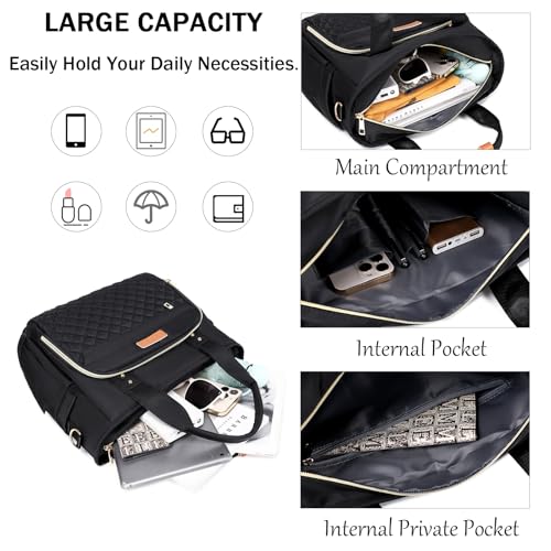 Bolso Tote Mediano para Mujer con Múltiples Bolsillos miniatura 4