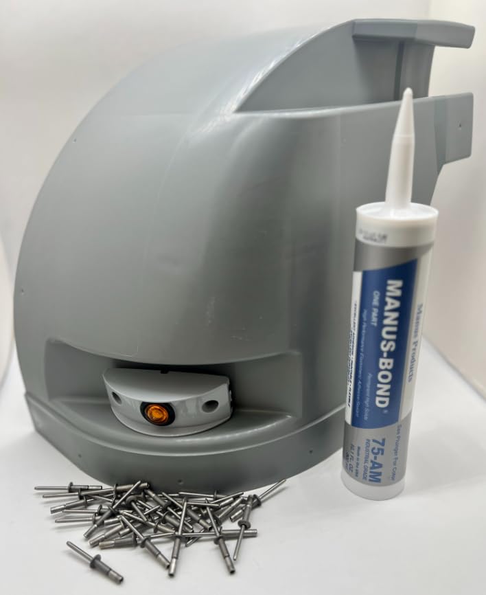 Supreme Truck Body Style Left Hand/Driver/Roadside Side Front Corner Cap Complete Kit 2008-2017 Models # 116405KIT