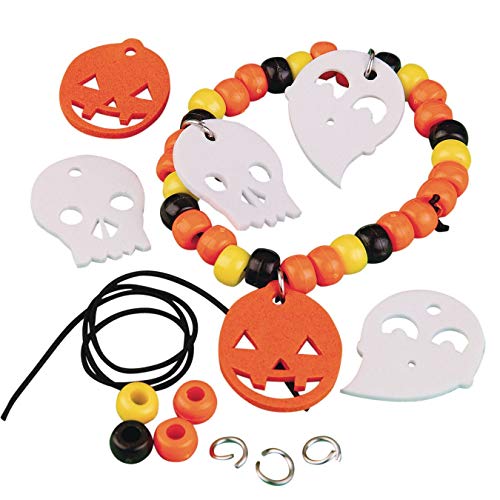 Bracelets en perles Halloween lot de 12 petits cadeaux pour invités de fête