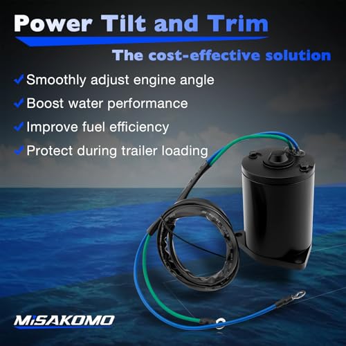 Image of 69J-43880-01-00 69J-43880-00-00 Power Tilt Trim Motor for Yamaha 250HP