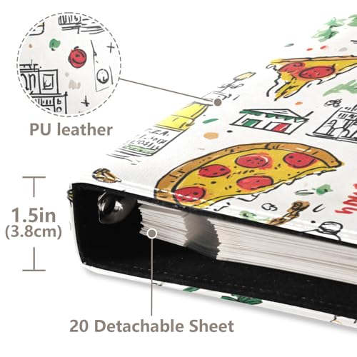 Photo Albums Self Adhesive DIY Scrapbook Album Italy Icons Hardcover PU Leather Photo Book 40 Pages Scrap Book Album Memory Book for Family Wedding Travel School miniatura 4