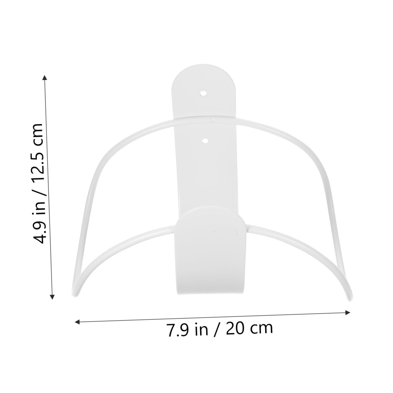 Abaodam Garden Hose Storage Hooks Durable Wall Holder for Easy Outdoor Organization Reliable Metal Hose Hanger for Garage Garden and Basement Use