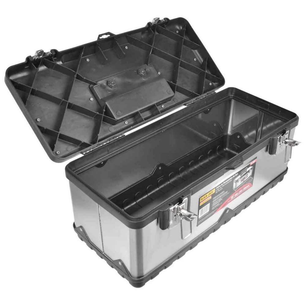 CAIXA DE FERRAMENTAS 20 ACO INOX BLACK JACK HL3031 INOX INOX S