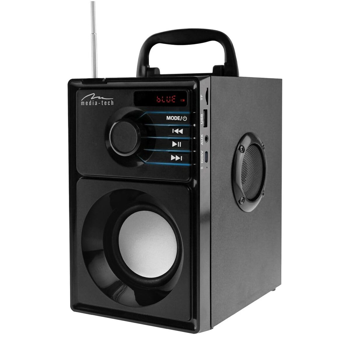 media-tech Altoparlante Bluetooth Portatile MT3179 Nero 15W (1 Pezzo)