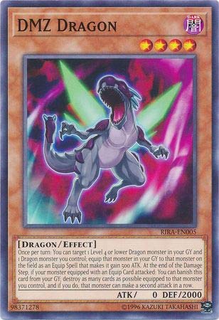 Yu-Gi-Oh! DMZ Dragon Common Card - RIRA-EN005 Unlimited Edition
