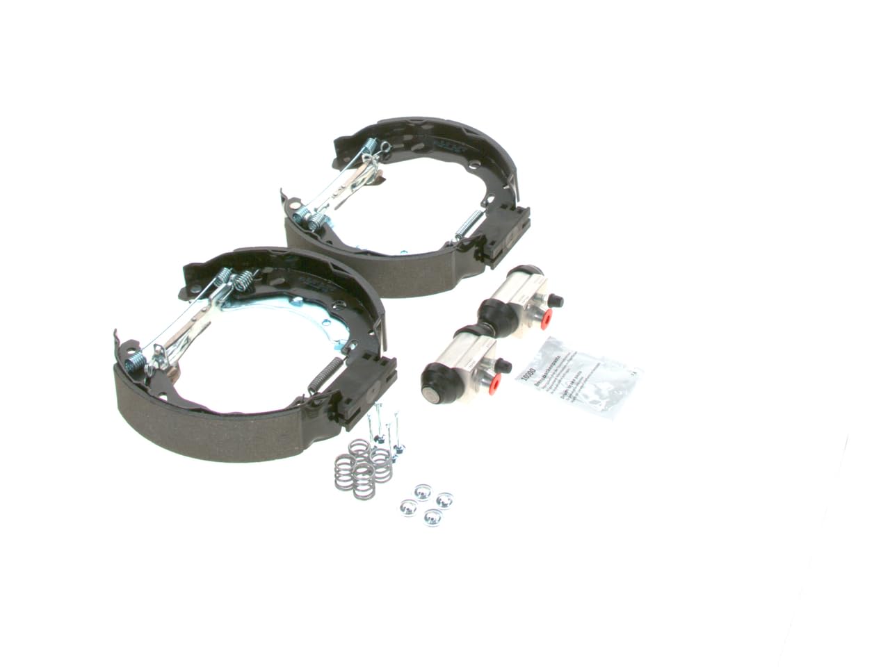 BOSCH Kit ganasce freno 0204114685 | Compatibile con: DACIA LOGAN II, SANDERO II, RENAULT CLIO IV, CLIO IV Grandtour, CLIO IV Kasten/Schrägheck, LOGAN/STEPWAY II