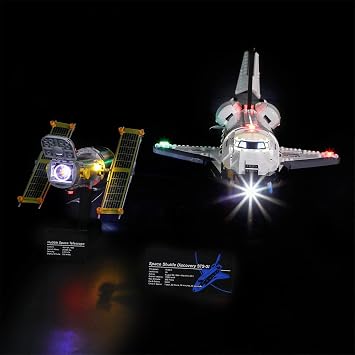 GEAMENT LED Light Kit Compatible with Lego NASA Space Shuttle Discovery - Lighting Set for Creator 10283 Building Model Model Set Not Included