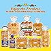 Martins Sweet Party Potato Rolls - 2” Soft & Sweet Family Slider Rolls w/Golden Hue - Made w/Nonfat Milk, Wheat Flour & Cane Sugar - Perfect Bite-Sized Hamburger Slider Buns, 12 pcs