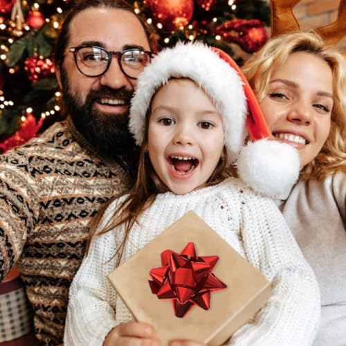 Cintas autoadhesivas para manualidades y embellecimiento de cajas de regalo de Navidad 7