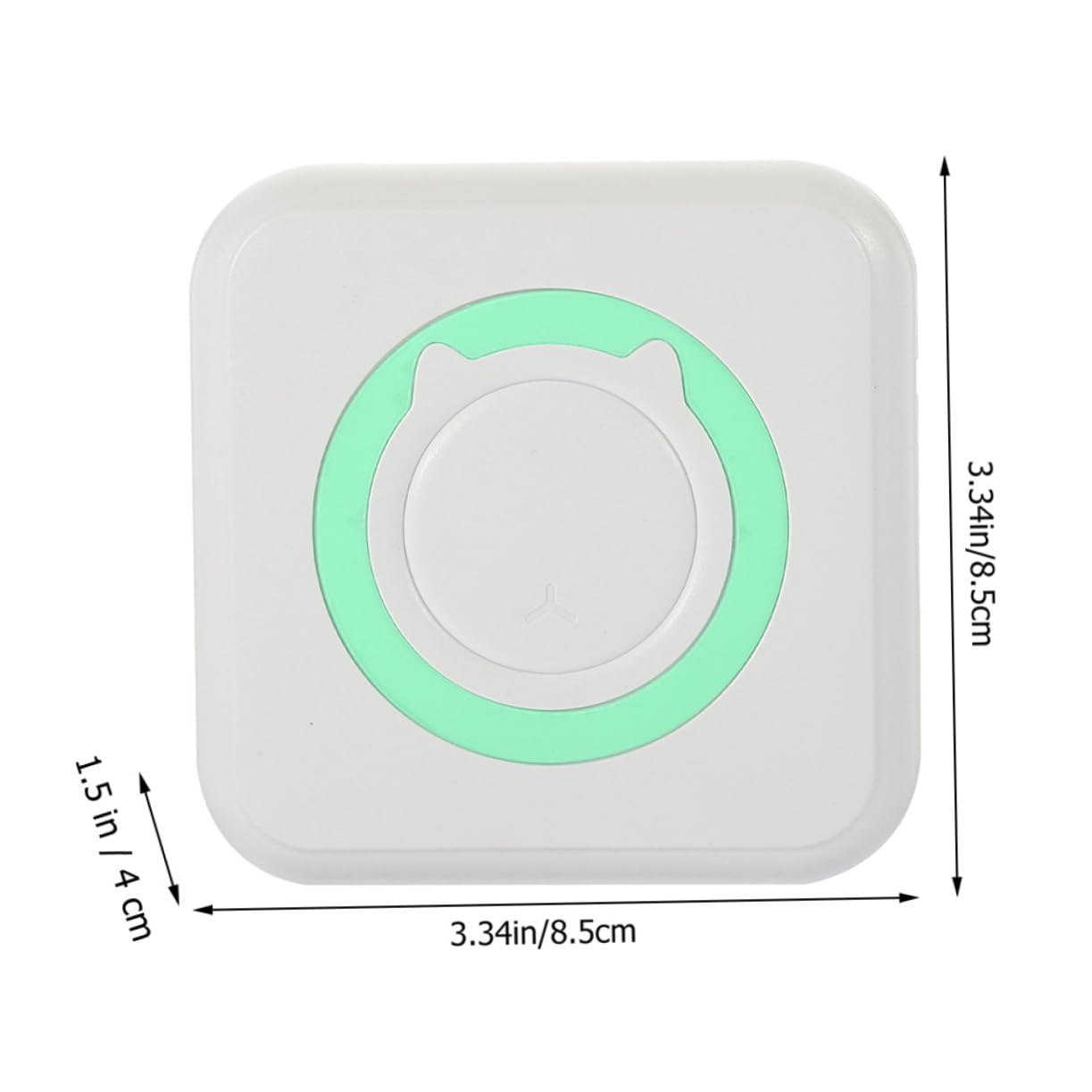 Gadpiparty 1Set Label Maker Portable Household Thermal Printer Colored Pens for Home Office Organization