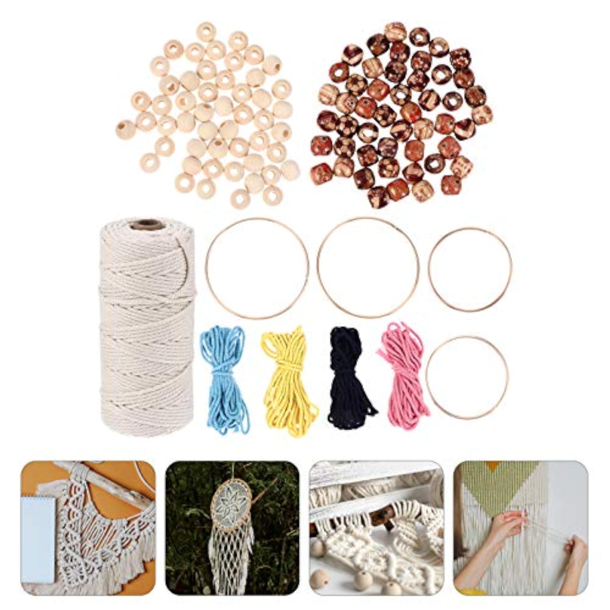 DIY Dream Catcher Kit, 109pcs Handmade Craft Supplies