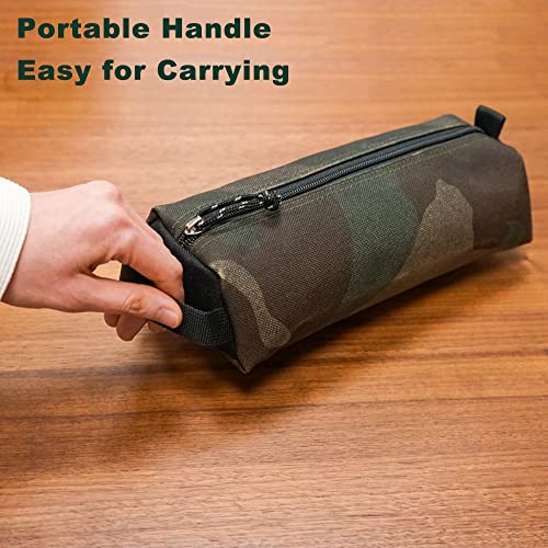 Rough Enough Large Pencil Case Pouch With Zipper For Teen Boys Girls Kids Camo #TOP5