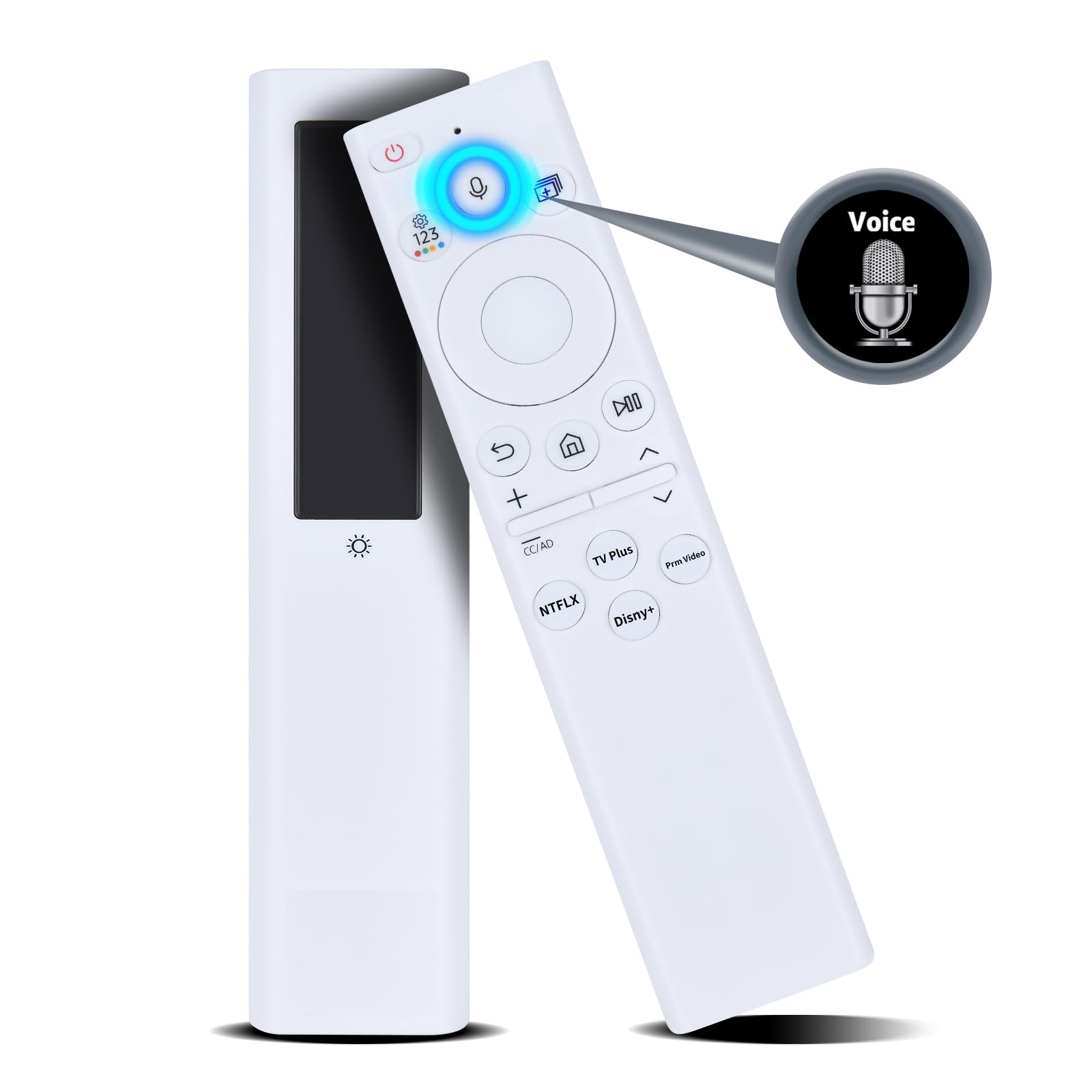 PZL BN59-01391A Telecomando di ricambio per Samsung Frame TV Remote, per Samsung 2021-2023 Neo Ultra HD LED 4K Smart TV - Bianco