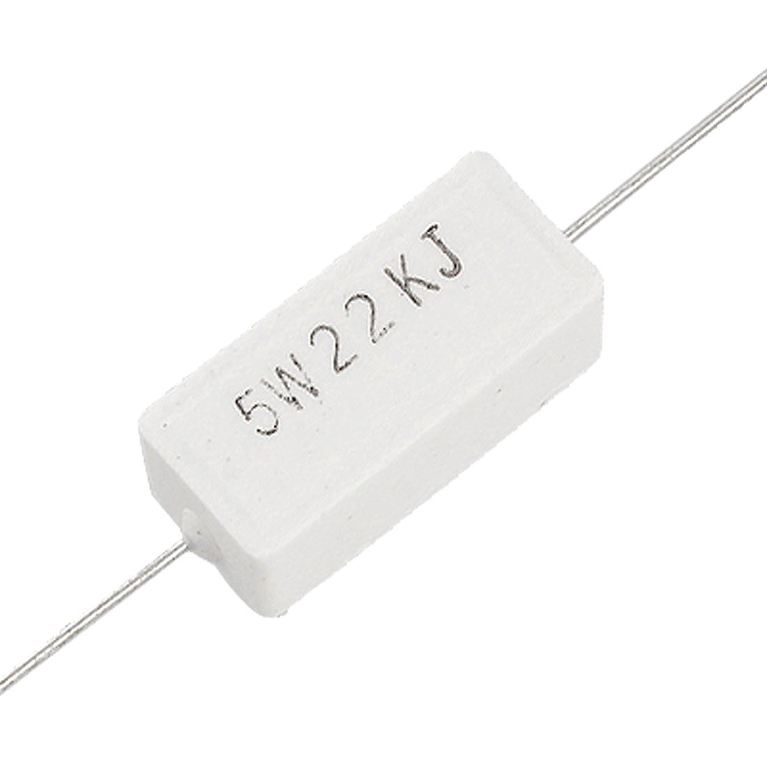 Aexit 5W (Resistor) Watt 22K Ohm 5% Ceramic Cement Power (91ry213qf620) Resistor x10pcs