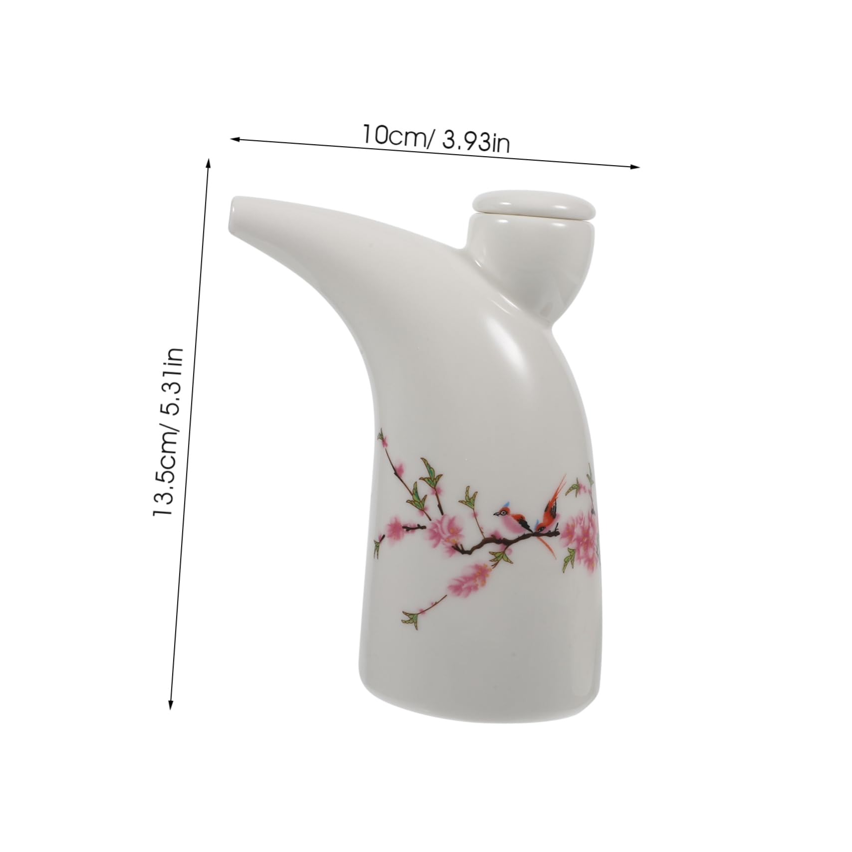 CIYODO Ceramic Traditional Rice Wine Pot Set Sake Kettle Cups for Weddings Parties