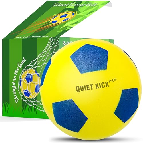 Kikkavo Silent Foam Soccer Ball PRO Size 7 2026 Weighted Indoor Training Airless...