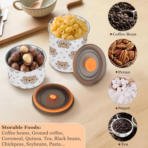 Envase Hermético de Acero Inoxidable para Café 900ml miniatura 5