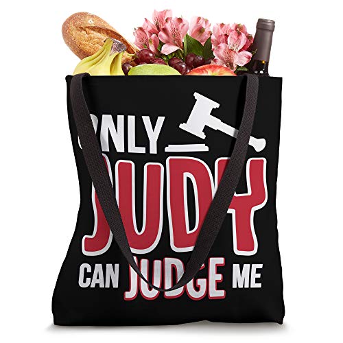Bolso tote Only Judy Can Judge Me miniatura 4