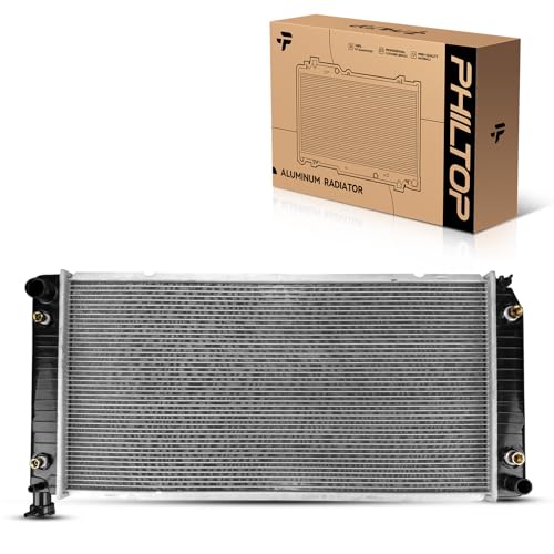 Image of PHILTOP CU1693 Automotive car Radiators for 1994-1999 K1500, 1994-1999 C1500 5.7L, 1995-2000 Tahoe 5.7L, 1994-2000 K2500, 1996-1999 K1500 Suburban, 1994-2000 C2500 (w /EOC Exc. Heavy Duty Cooling)