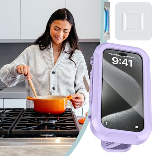 Support de téléphone de douche étanche écran tactile pour smartphone - 2