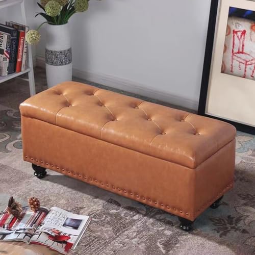 Tabouret de rangement avec coussin pour gagner de la place - 2
