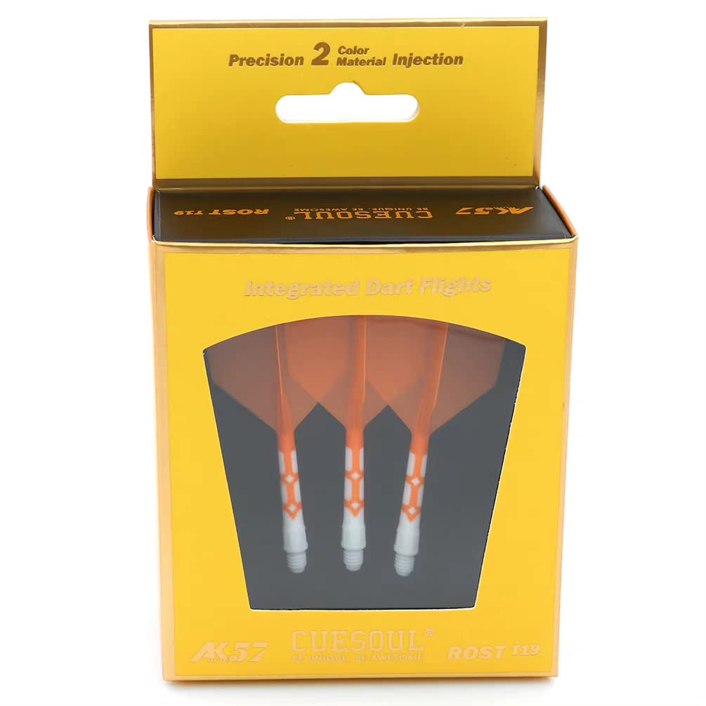 CUESOUL ROST T19 Integrated Dart Shaft and Flights Big Wing Shape,Set of 3 โ image 1