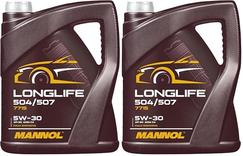 MANNOL Huile moteur Longlife 5W-30 Huile ACEA C3 API SN...