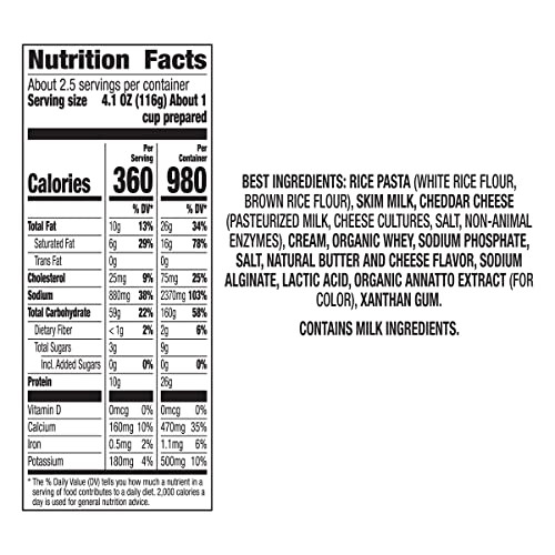 Annie’s Deluxe Classic Cheddar Shells Gluten Free Mac And Cheese Dinner With Rice Pasta, Kids Macaroni And Cheese Dinner, 11 Oz (Pack Of 12) #TOP7