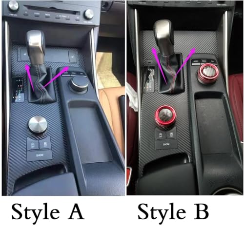 Autocollants de commande pour Lexus IS300, look carbone pour vos trajets - 2