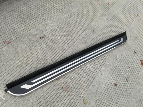 2PCS Running Boards para Cadillac SRX 2010-2016 negro miniatura 3