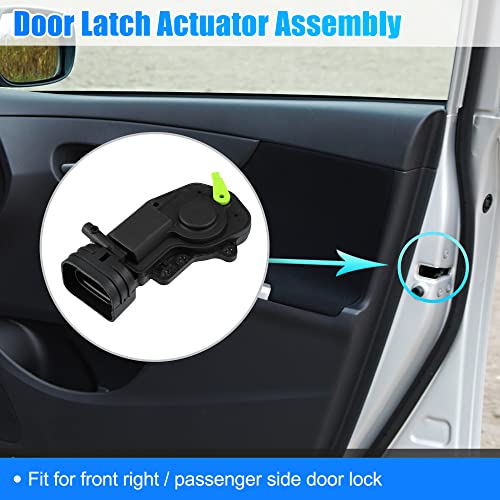 Image of X AUTOHAUX Front Right Power Door Lock Actuator 69110-33010 for Toyota Camry A /T LE XLE 1997-2001 RH Front Right Passenger Side Door Lock Latch Actuator Only