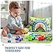 bessome Soft Rubber Toy Figure Car for 1 Year Old Boy with Playmat (Storage Bag)|12 PCS Cartoon Cars Baby Toys for 12-18 Months & Toddler Age 1-2|First Birthday|Easter Gift for 1 2 3 Year Old Boy