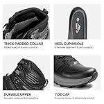 NORTIV 8 Herren Outdoorschuhe Wanderstiefel Trekking Wanderschuhe Bergsteigen Klettern Wandern Schuhe Wasserdicht Kletterschuhe – Bild 5