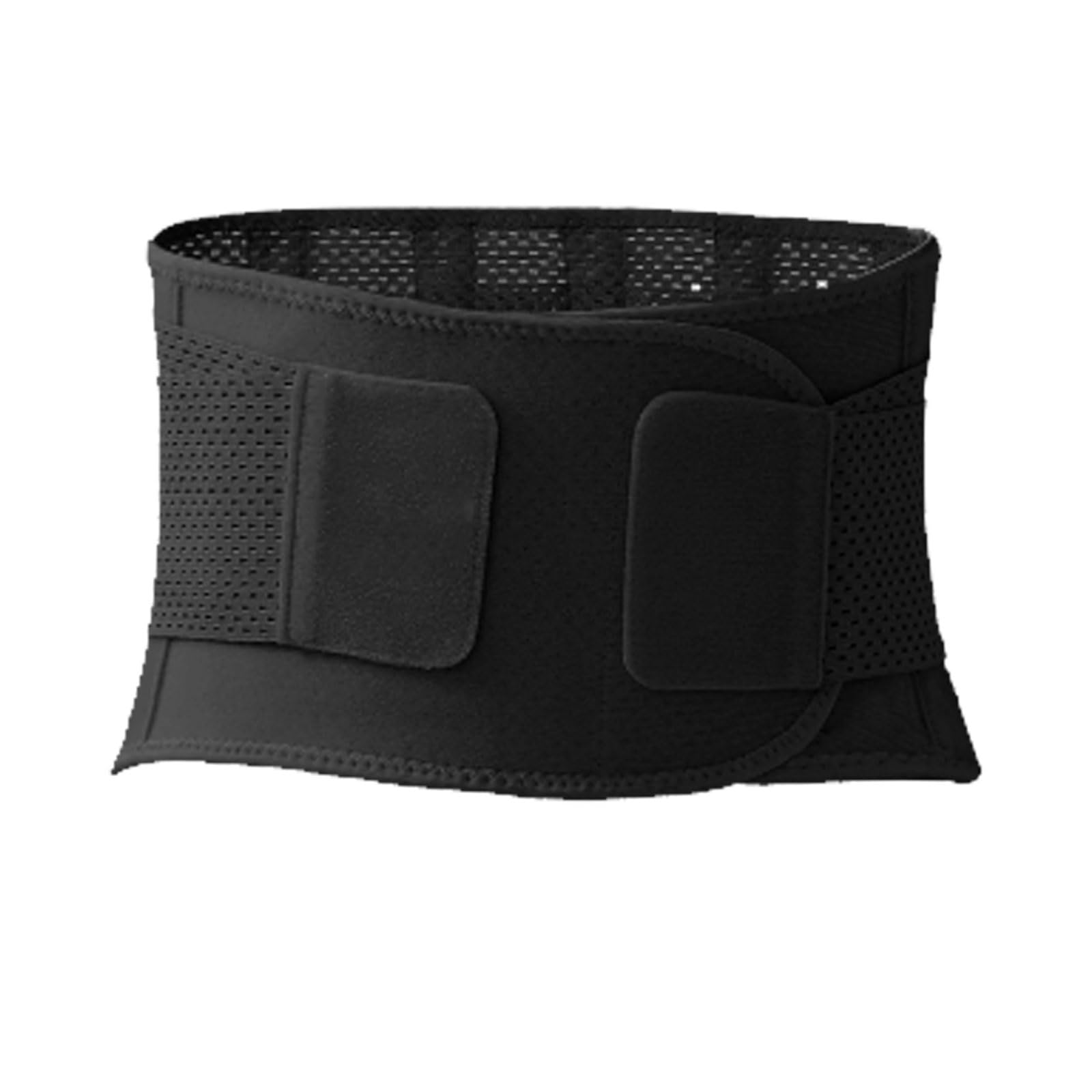 ,Nero,L,Supporto Lombare Compressivo Traspirante per Donne, Fascia Lombare Sportiva, Cintura Fitness per Allenamento, Controllo della Pancia, Cintura Snellente per la Vita
