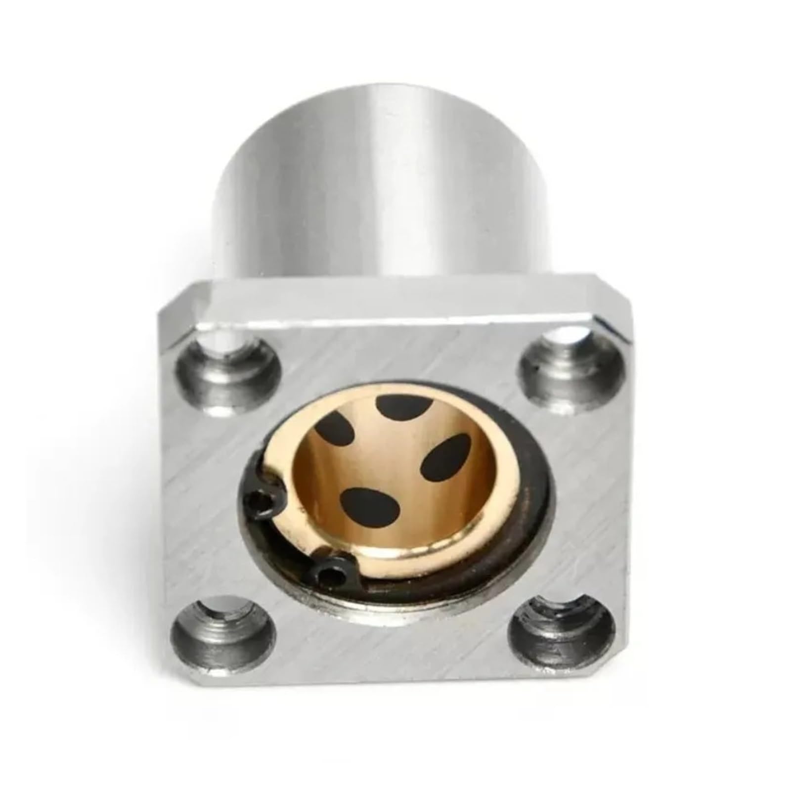 VSPPJYFG 1 Piece LMF25UU LMK25UU LMH25UU 25x40x59MM Oval Flange Bushing Router Shaft Linear Bearing for 3D Printer Parts Rod(LMK25UU)