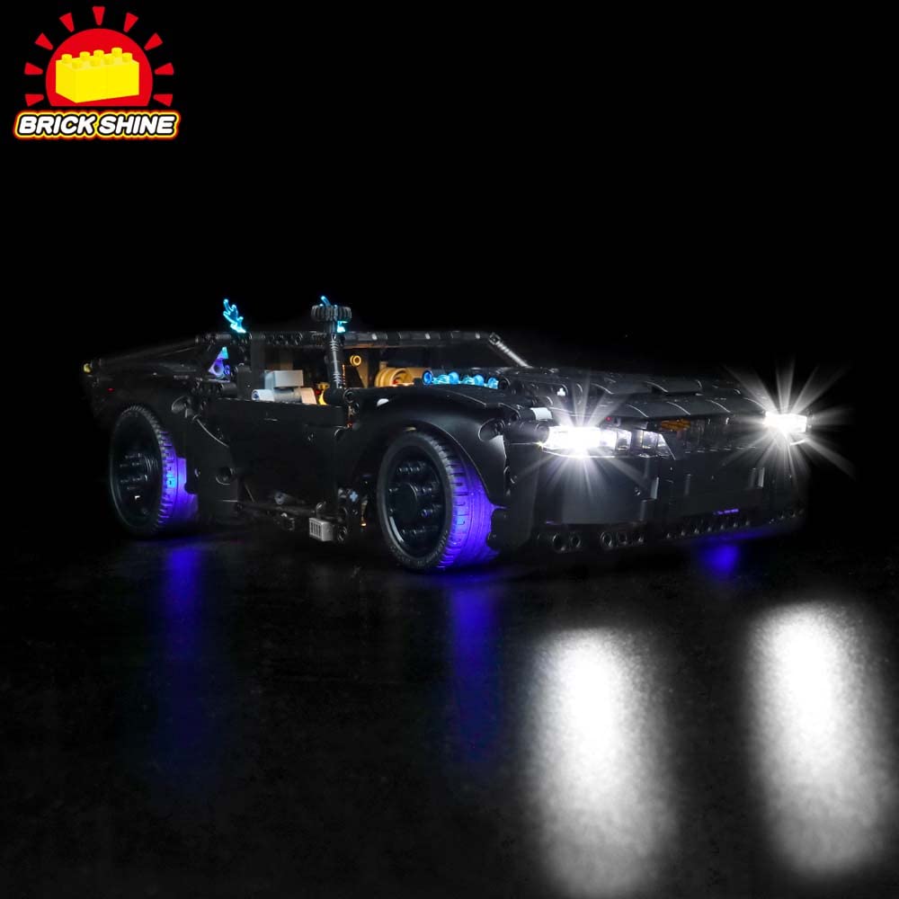 Kit luce GC per Lego Batman Batmobile 42127 (Lego Set non incluso) (remoto)
