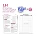 MomMed Ovulation Test Strips (LH60) with 60 Collection Cups, Reliable LH Surge Predictor OPK Kit, Accurately Track Ovulation Test, High Sensitivity Result for Women Home Testing