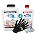 Produktbild Dickschicht - Epoxidharz mit Härter | 2,25kg Set | Profi Qualität, ultraklar & geruchsarm | 10cm in einem Guß + Schutzhandschuhe