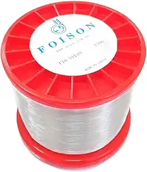 Linha De Pesca Monofilamento Nylon 250gr Várias Espessuras