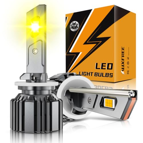 Image of Auxbeam 880 881 Fog Lights, F15 Series 20000LM 893 899 Yellow Lights