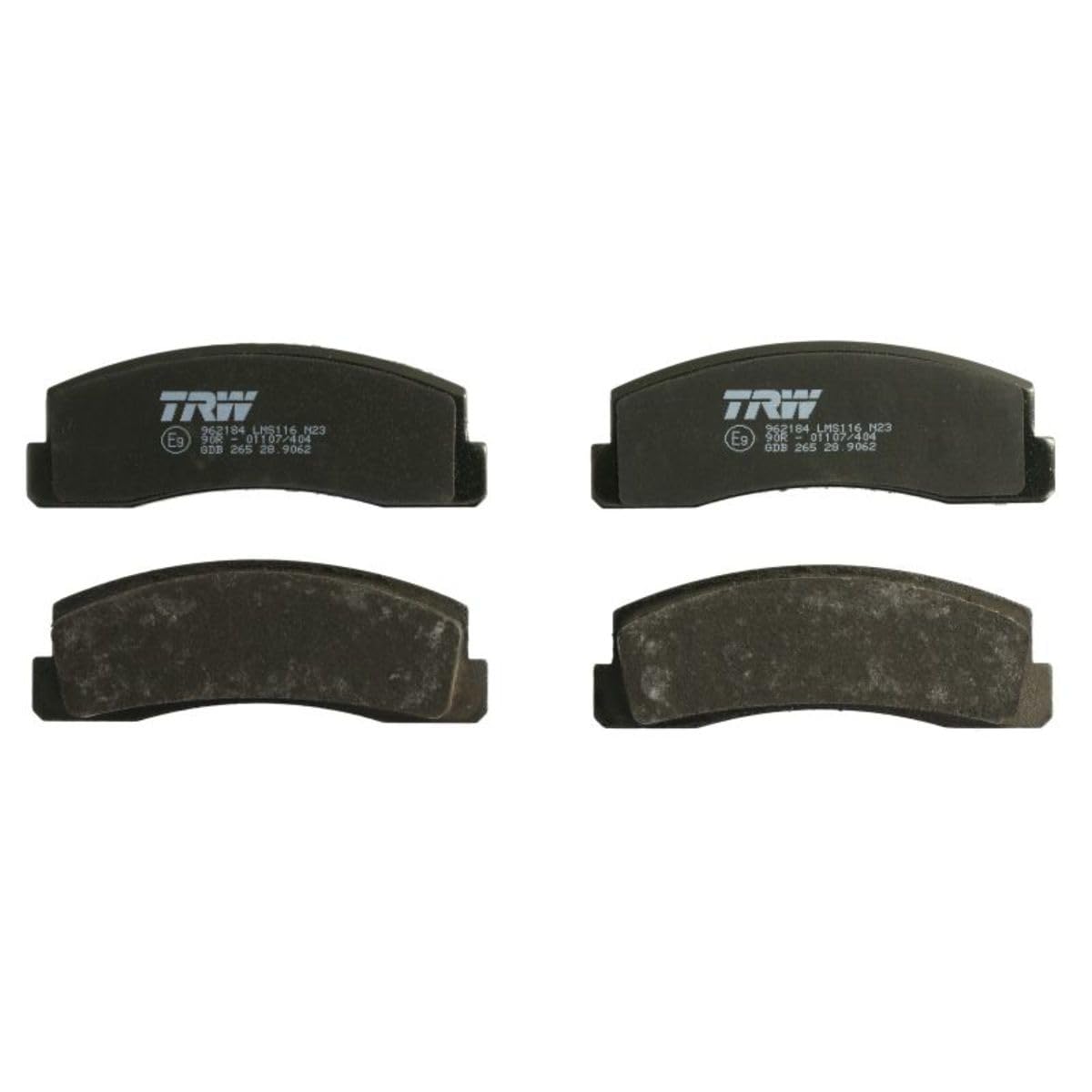 TRW Automotive AfterMarket GDB265 Brake Pad for Car Brakes