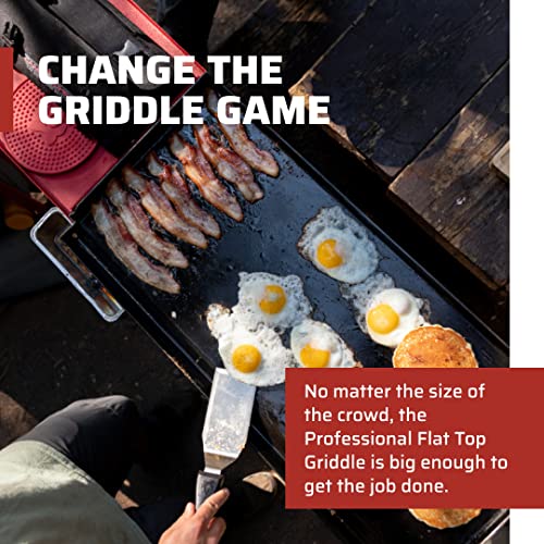 Camp Chef SG60 Deluxe Double Burner Steel Professional Griddle (Steel)