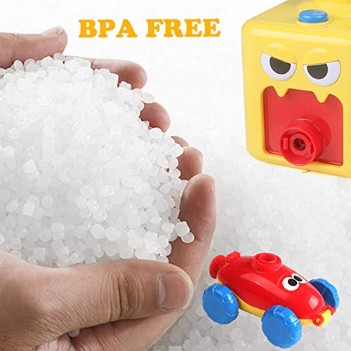 BAKAM Power Balloon Car Toy for Kids, Balloon Powered Car Children\'s Science Toy, Inflatable STEM Balloon Pump Cars Racer Kit for Boys Girls - Thumbnail 4