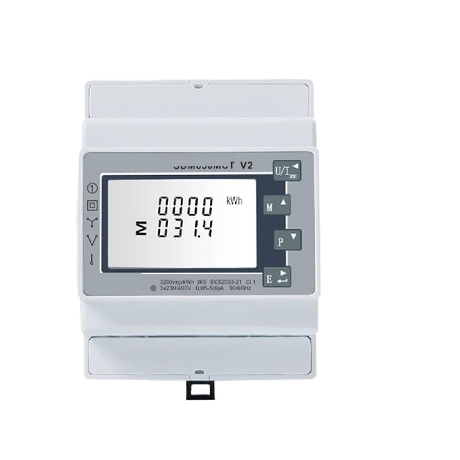 PXQCHAVLN Three Phase Digital Din Rail Power Meter SDM630MCT 1/5A CT Connected Mutli Function Four Module RS485 Port