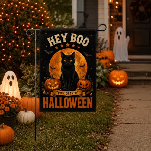 Halloween Garden Flag 12x18 Inch, Double Sided for Outside - image 5