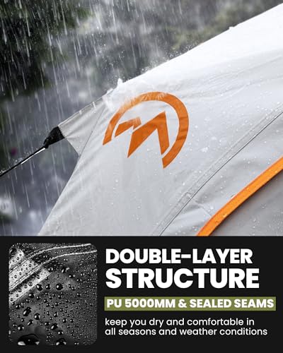 OutdoorMaster Carpa de Camping 3 Estaciones para 4 Personas miniatura 4