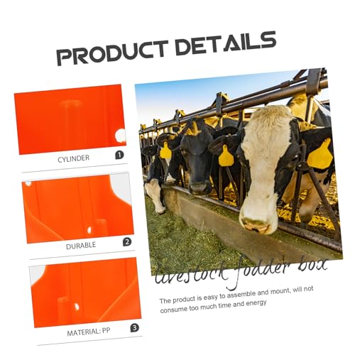 NOLITOY Caixa De Tijolo Para Lamber Gado E Ovelha 4 Unidades Alimentador De Cavalo Conveniente Hamst