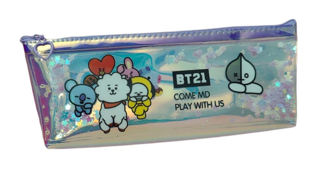 See full amazon price history chart for TERA 13 Canvas Pouch For Girls (1 Pcs) Bt21 Pencil Pouch For Girls, Glitter Pencil Case, Stationary Pouch, Pen Pencil Pouch, Pen Holder, Birthday Return Gifts For Kids, Multicolour TERA 13 Canvas Pouch For Girls (1 Pcs) Bt21 Pencil Pouch For Girls, Glitter Pencil Case, Stationary Pouch, Pen Pencil Pouch, Pen Holder, Birthday Return Gifts For Kids, Multicolour (B0BZVGP3ZX) Amazon Price History, Amazon Price Tracker