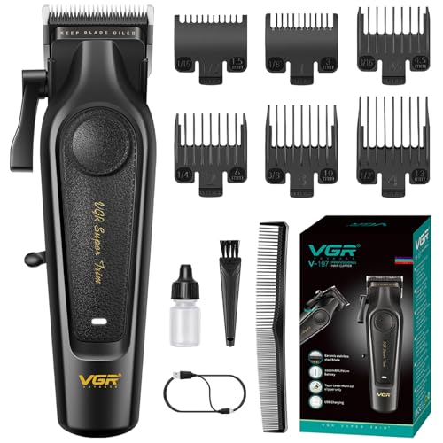 VGR 197 Professional Hair Clippers for Men,...